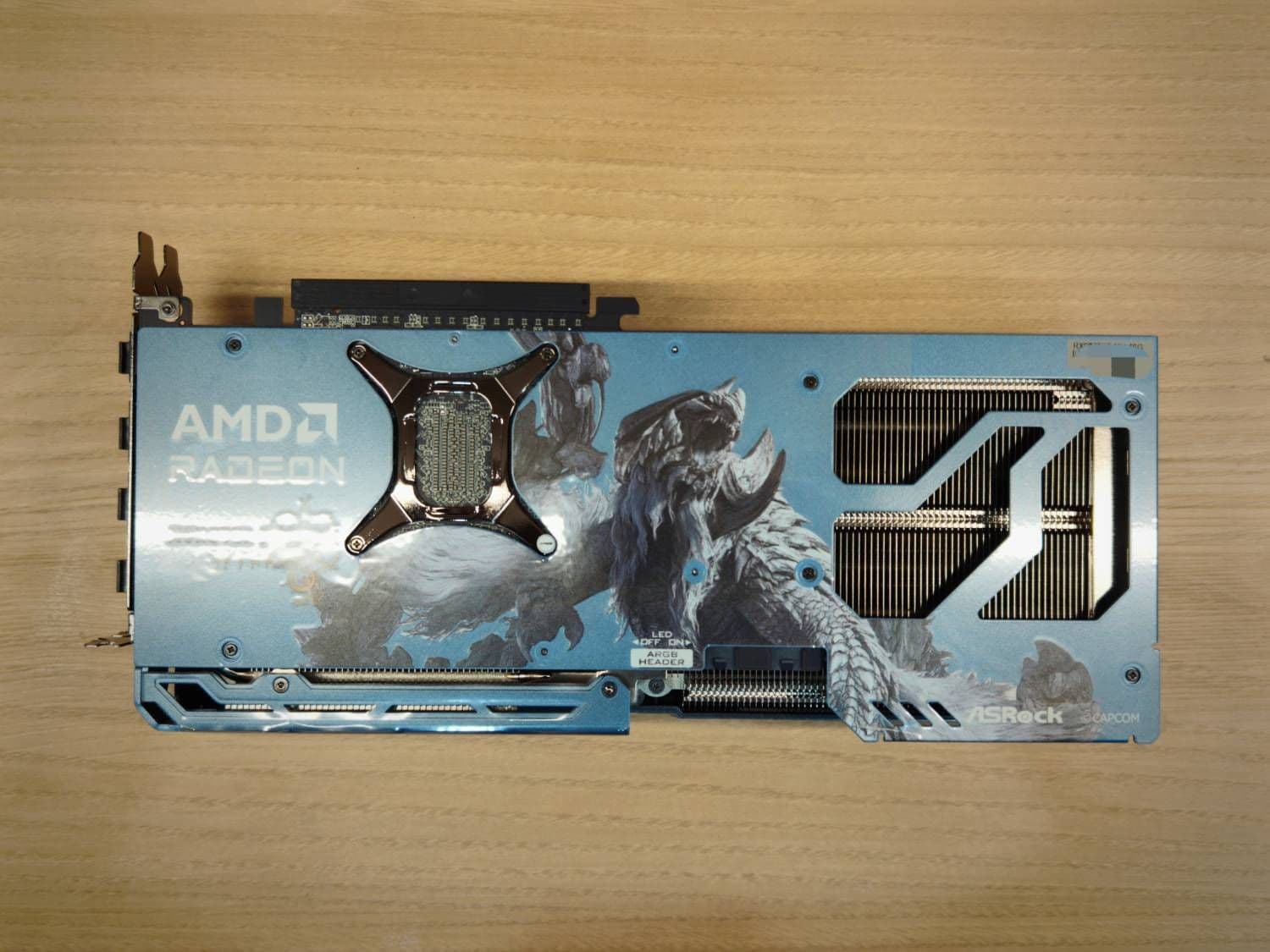 [開箱] Asrock 9070 XT MHWilds聯名卡簡單開箱 圖片 6
