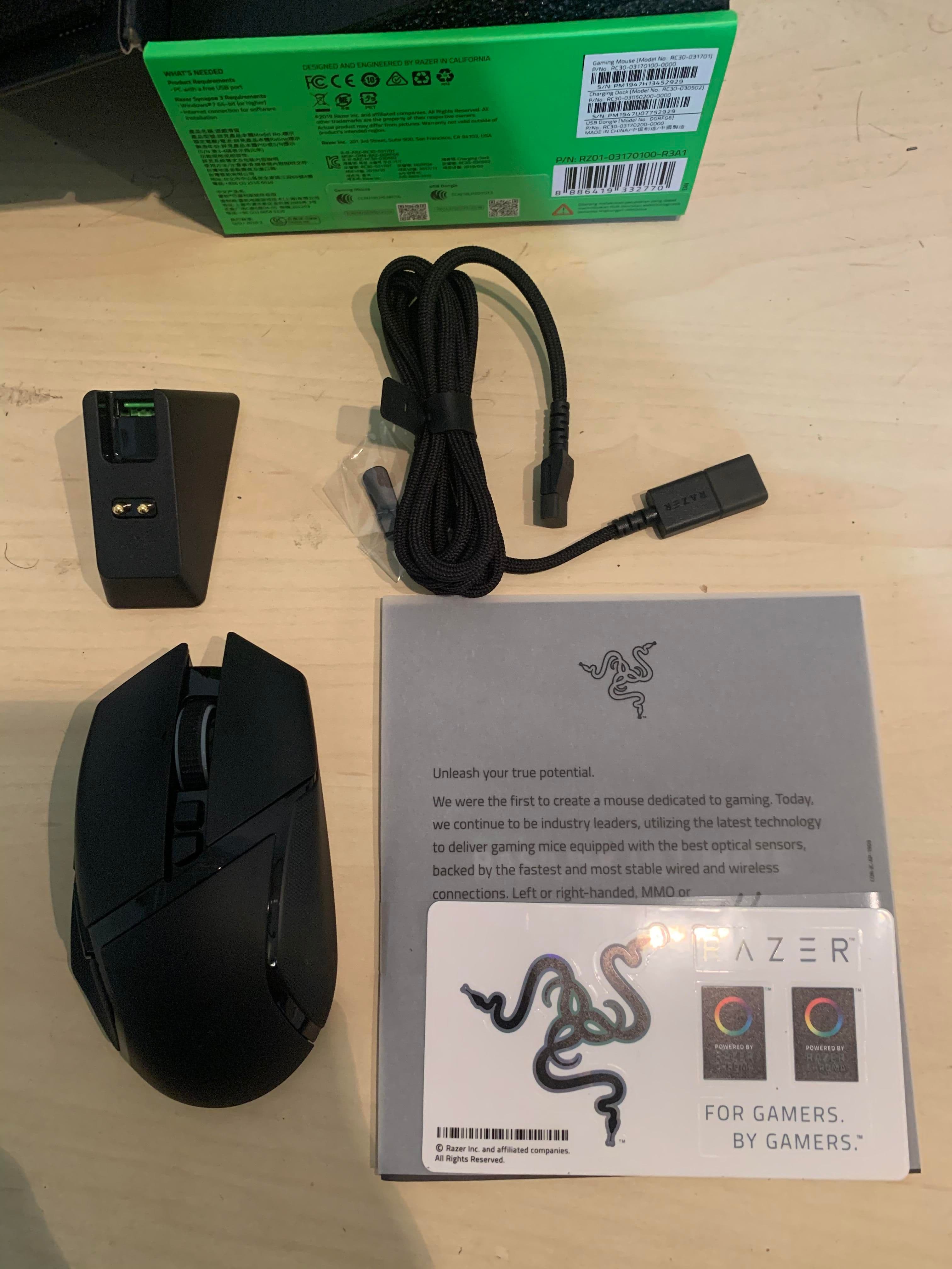 [滑鼠] Razer Basalisk Ultimate開箱 圖片 3