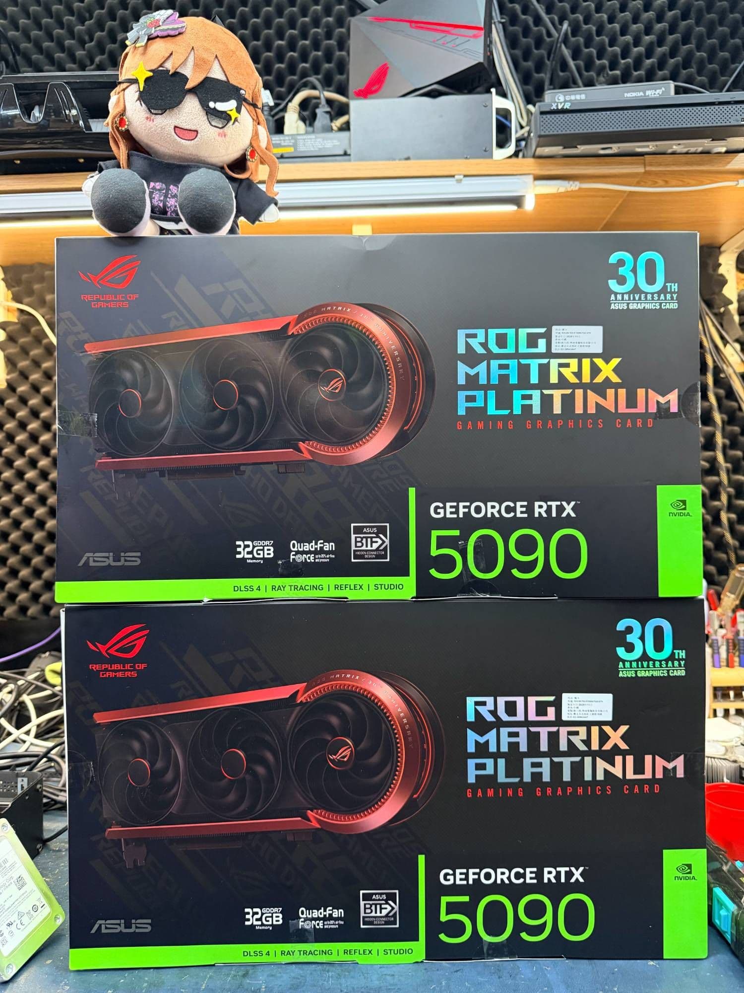 ROG Matrix Platinum GeForce RTX 5090 - ASUS Graphics Cards 30th Anniversary Edition