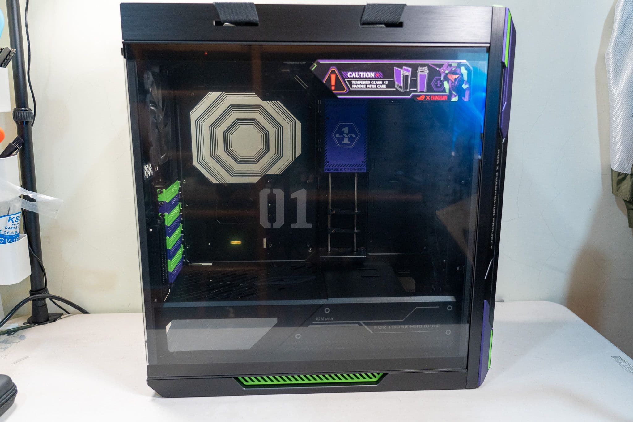 [開箱] 拖更補完計畫 - ROG x EVANGELION初號機 圖片 4