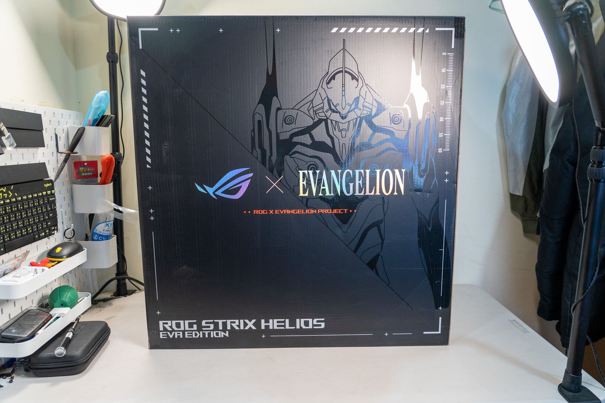 [開箱] 拖更補完計畫 - ROG x EVANGELION初號機 圖片 1
